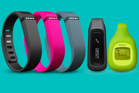 fitbit with tracking device